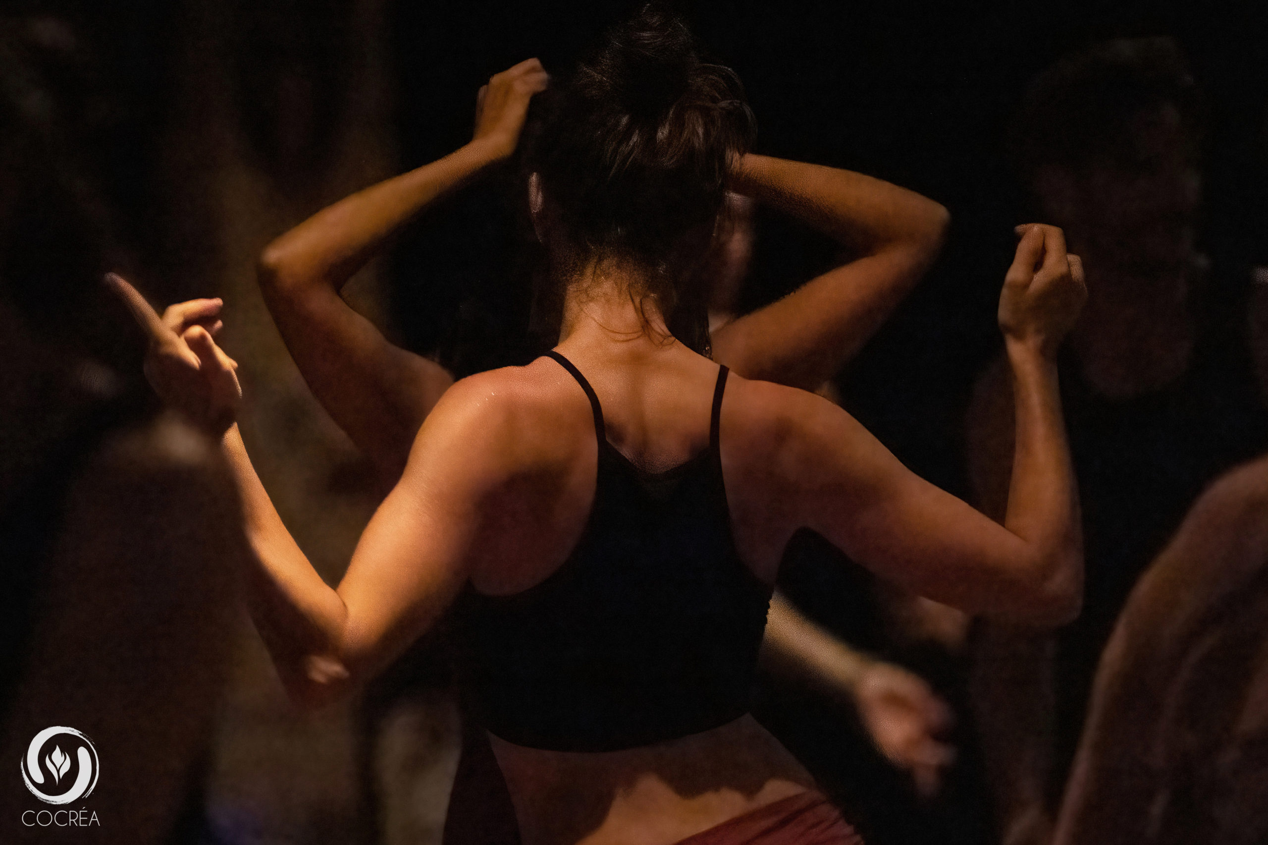 Partner dance at night u2014 connection workshop